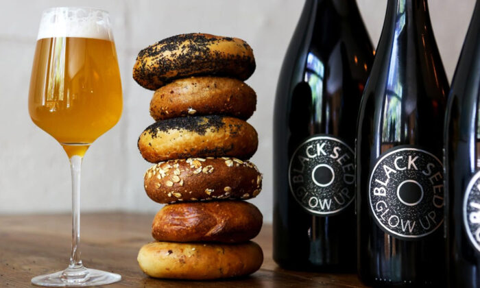 Black-Seed-and-Folksbier-Beer-with-Bagels