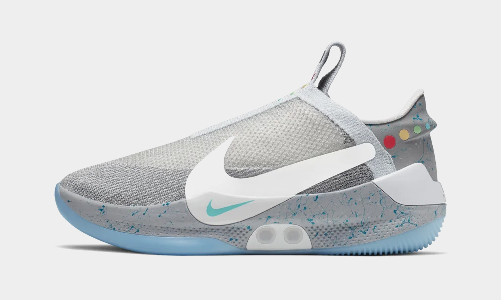 Nike’s Power Lacing Adapt BB Basketball Shoe Is Coming in Grey