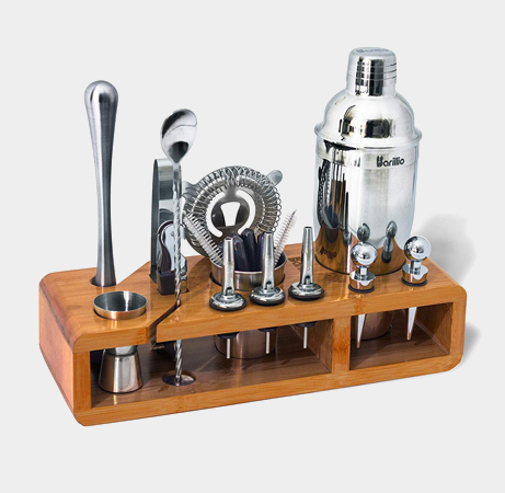 Barillio 23-Piece Bartender Cocktail Tool Kit