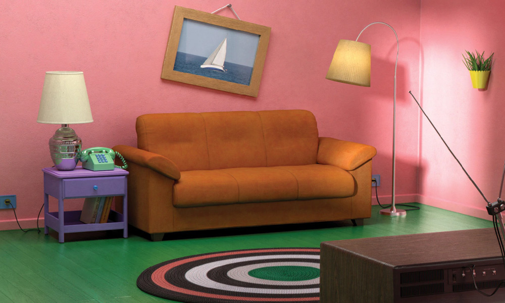 IKEA Recreated Living Rooms from ‘The Simpsons’, ‘Stranger Things’, and ‘Friends’