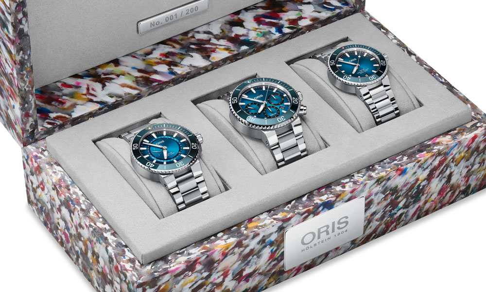 Oris’ Ocean Trilogy Watches Highlight The World’s Ocean Plastics Problem