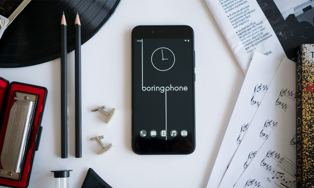 The BoringPhone Is a Minimalist Smartphone That Reduces Distraction
