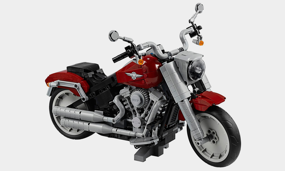 LEGO Joined Forces with Harley-Davidson to Make a Fat Boy Motorcycle