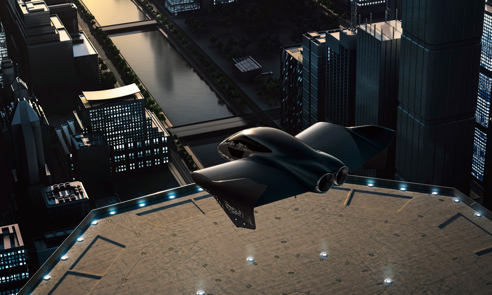 Boeing x Porsche Flying Car