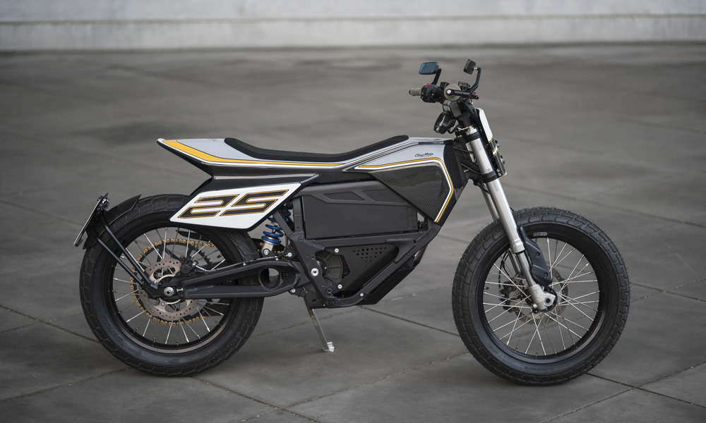 ClayMoto Quiet Riot Zero FX Flattracker Motorcycle