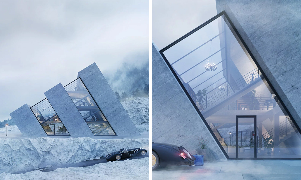 Wamhouse Studio Designed a Collection of Houses in Homage to Famous Logos
