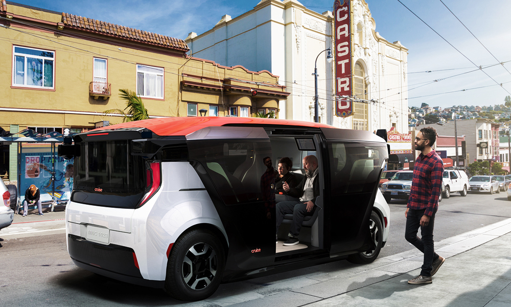 Cruise Origin Autonomous Shuttle