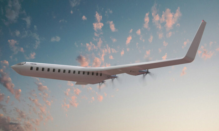 Hero Zero Emission Passenger Plane Concept