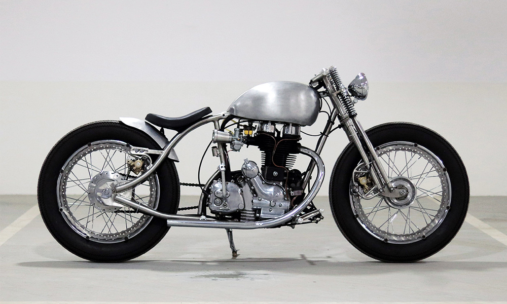 J&D Custom Co. Handbuilt Royal Enfield Electra 350