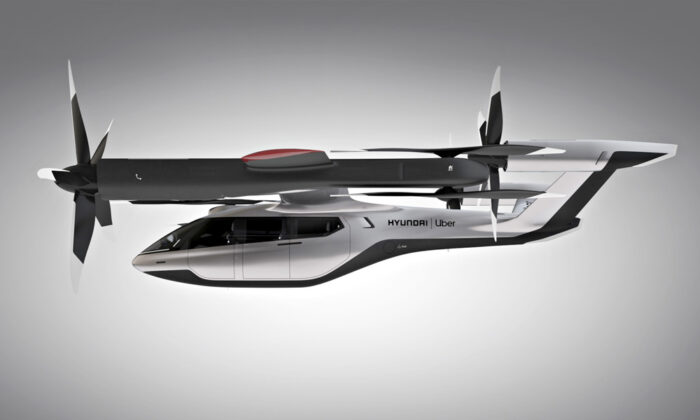 Hyundai and Uber VTOL Air Taxi Concept