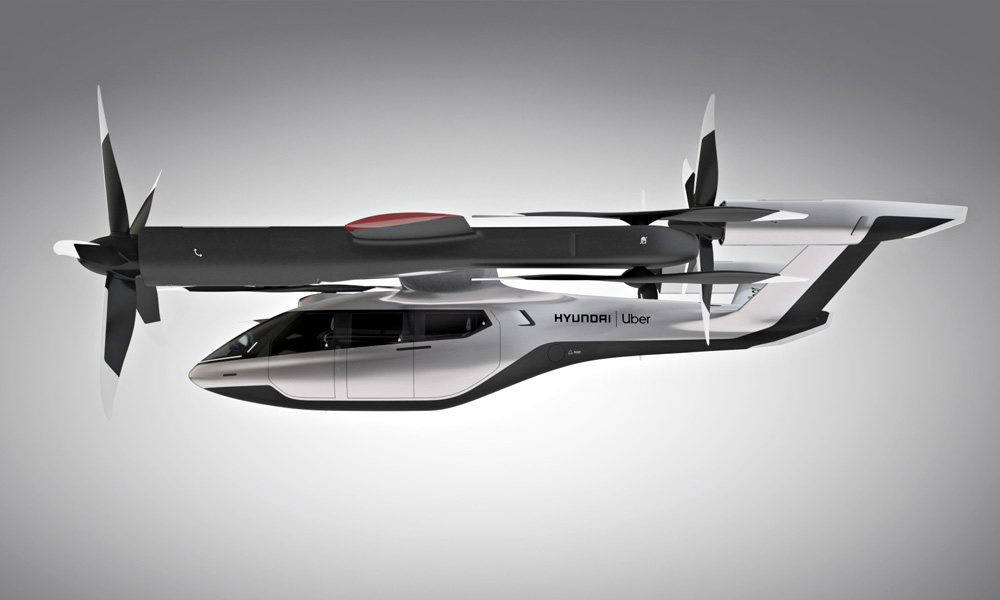 Hyundai and Uber VTOL Air Taxi Concept