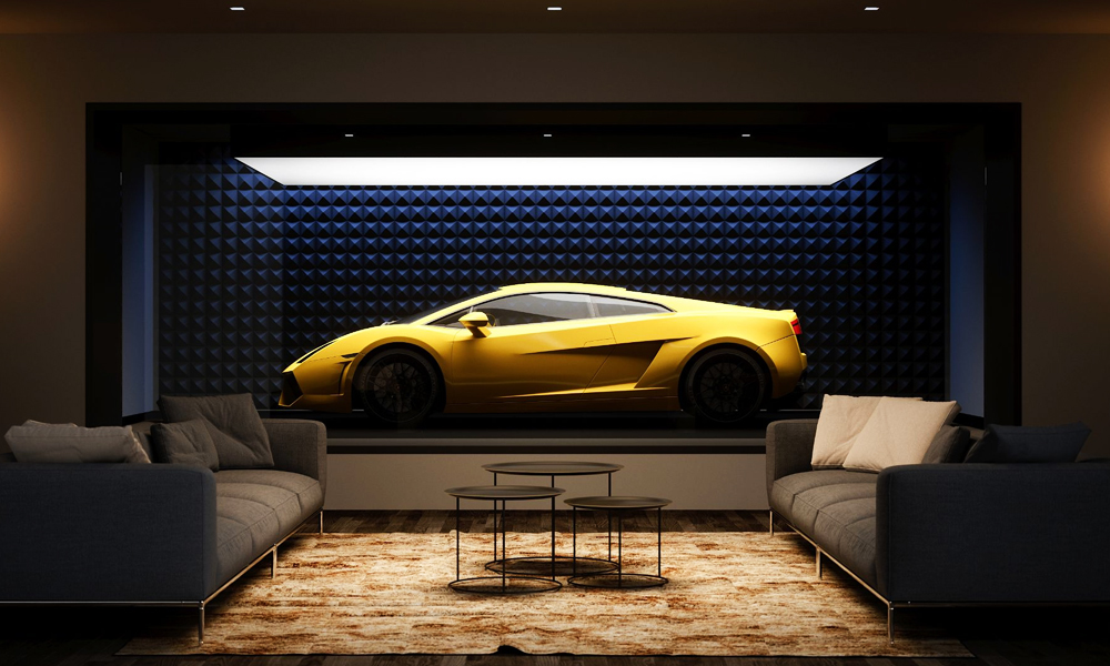Supercar Capsule Is a Garage as Opulent as the Supercar You Display in It