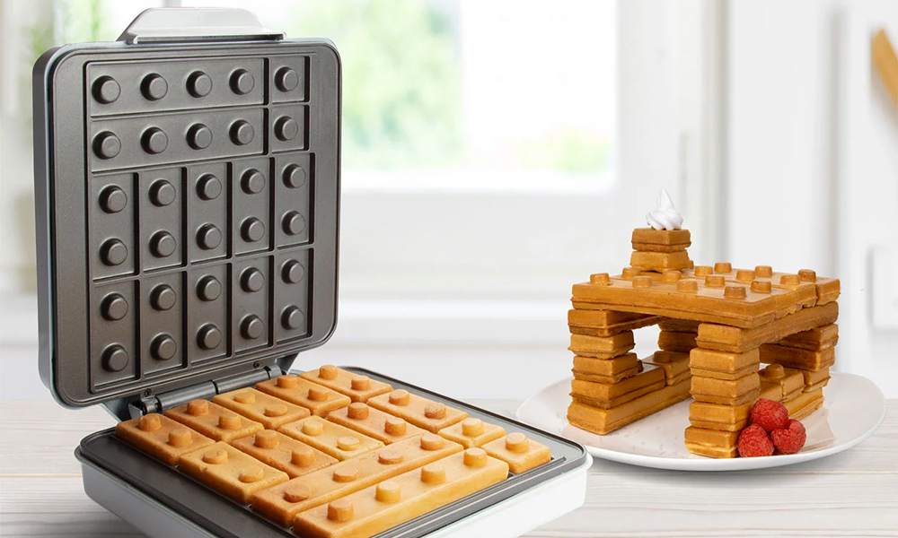 World’s First Ever Building Brick Waffle Maker