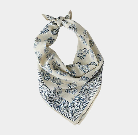 Nani Pani Blue Flower Bandana