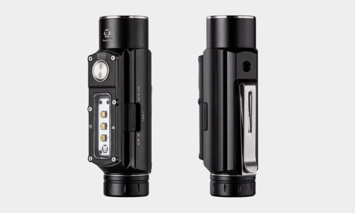 This RovyVon Angel Eyes Flashlight Sterilizes Your Gear with UV-C Lights