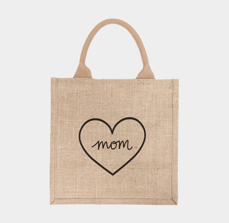 The Little Market Reusable Jute Tote Bag