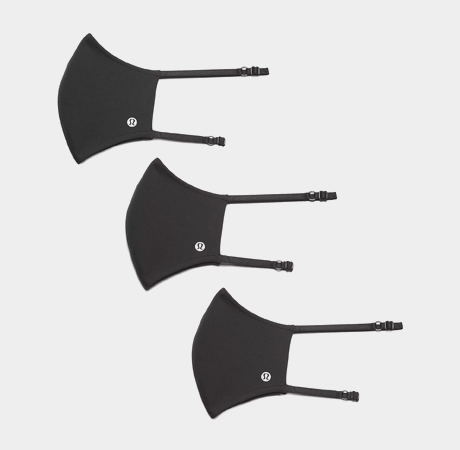 Lululemon Double Strap Face Mask (3 Pack)