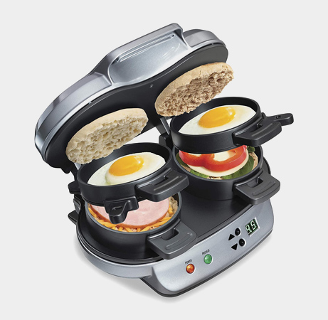 Dual Breakfast Sandwich Maker