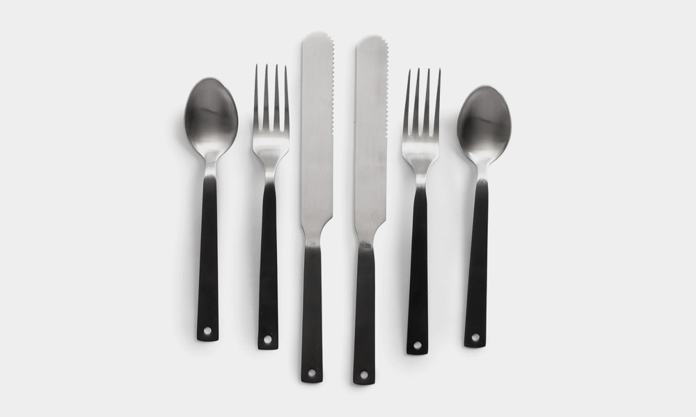 At Home: Barebones Flatware Set