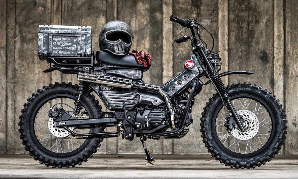 K-Speed Thailand’s Latest Honda Super Cub is Combat Ready