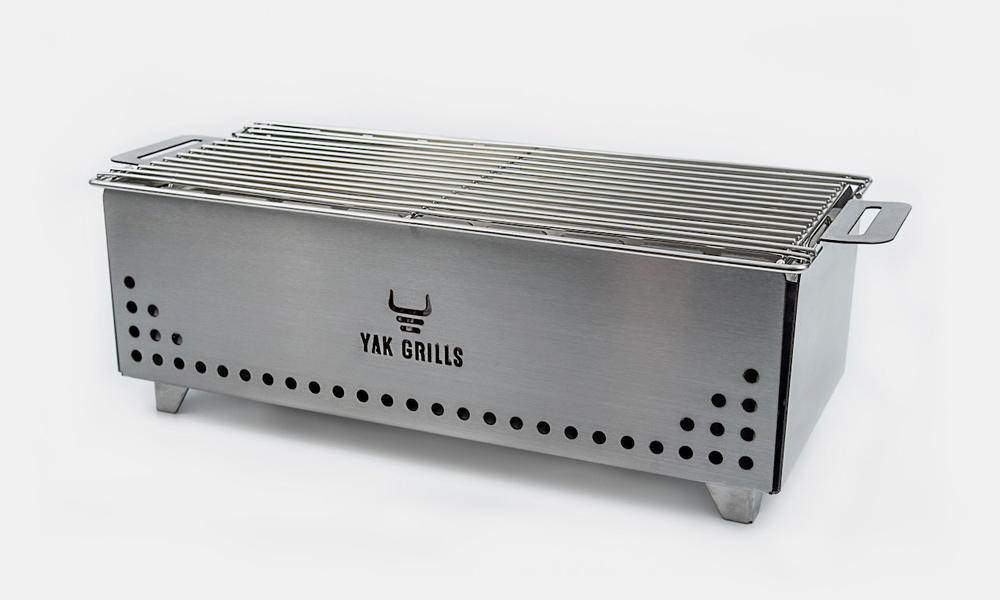 Yak Grills Table Safe Portable Hibachi Grill