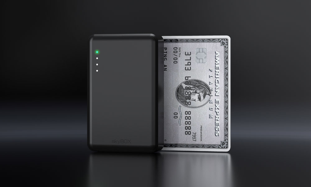 skyBOX Backs up Your Memories on the Go