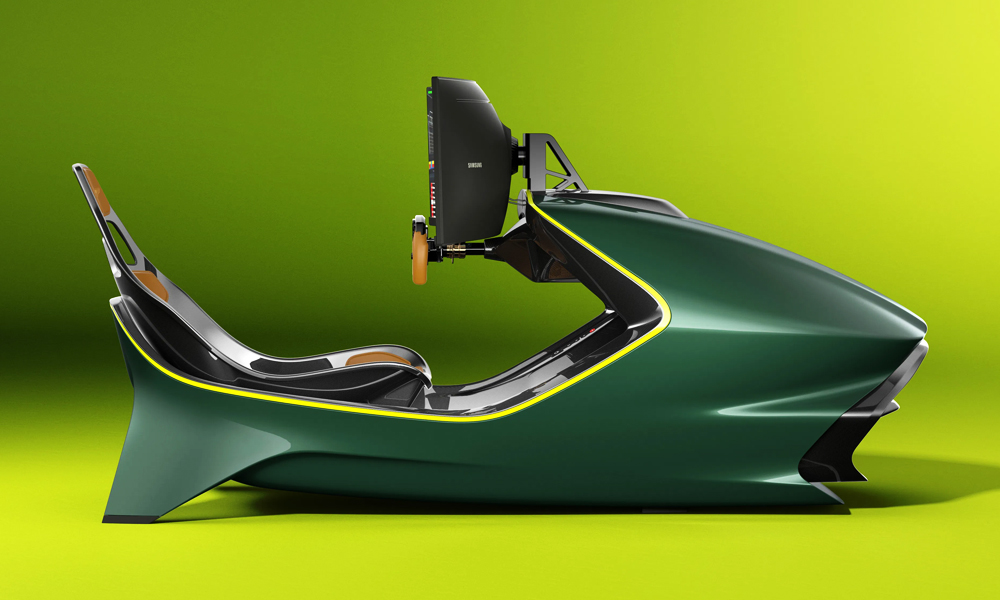 Aston Martin AMR-C01 Driving Simulator