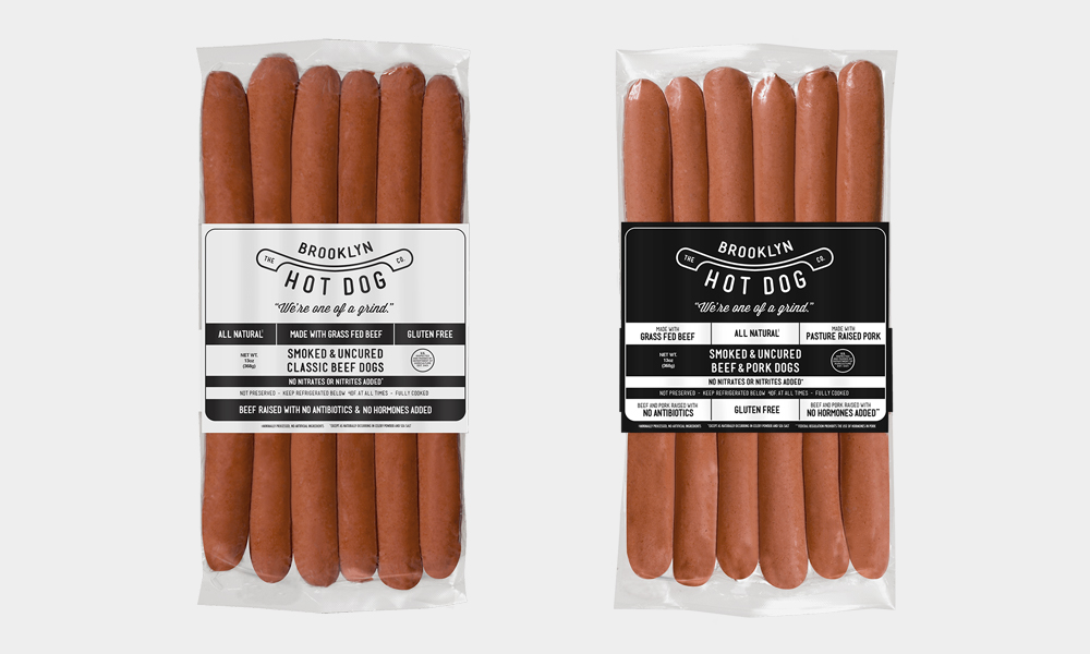 The Brooklyn Hot Dog Company Hot Dogs