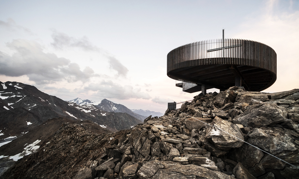 noa Ötzi Peak Observation Deck