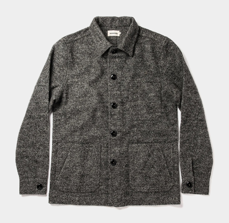 Taylor Stitch Ojai Jacket in Charcoal Wool