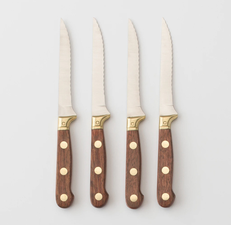 Schoolhouse French 4-Piece Steak Knife Set
