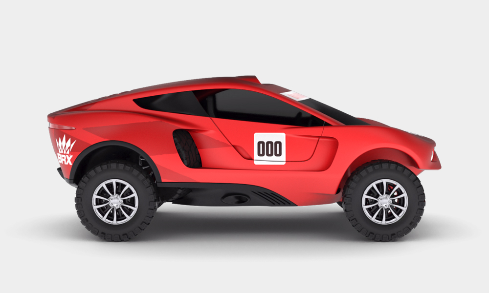 Custom BRX Hunter T1 for Dakar
