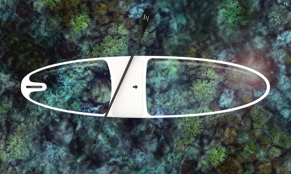 Loeva Le StandUp Transparent Paddleboard