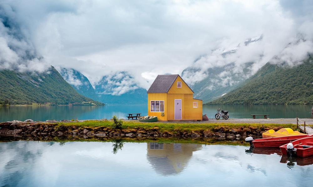 Brette Haus Folding Prefab Cabins