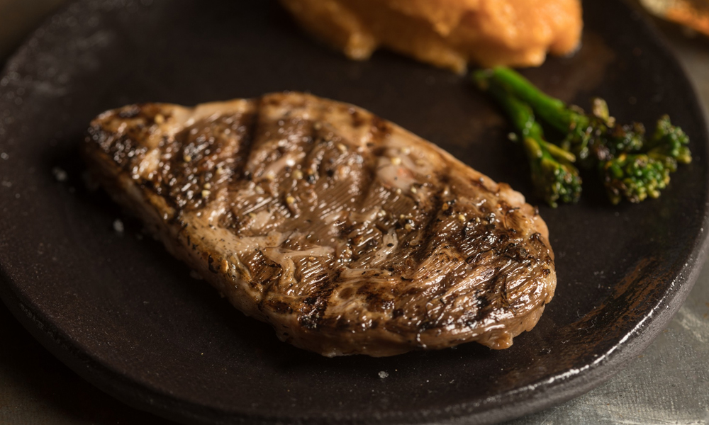 Aleph Farms Cultivated Rib-Eye Steak
