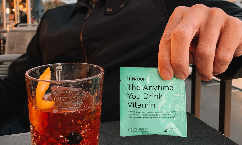 If You’re Drinking, You Should Finish the Evening With H-PROOF