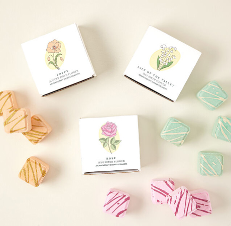 Uncommon Goods Birth Month Flower Shower Steamers