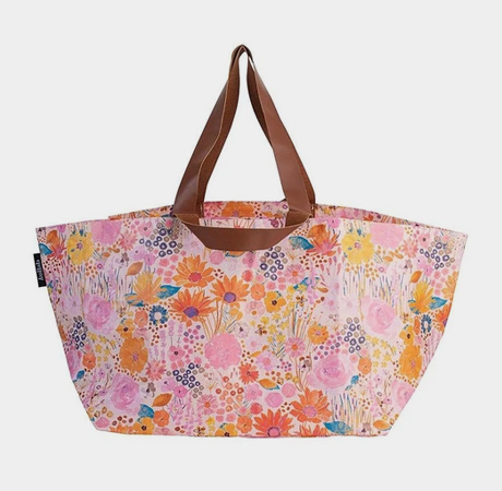 Tea Pea Home Field of Dreams Beach Bag