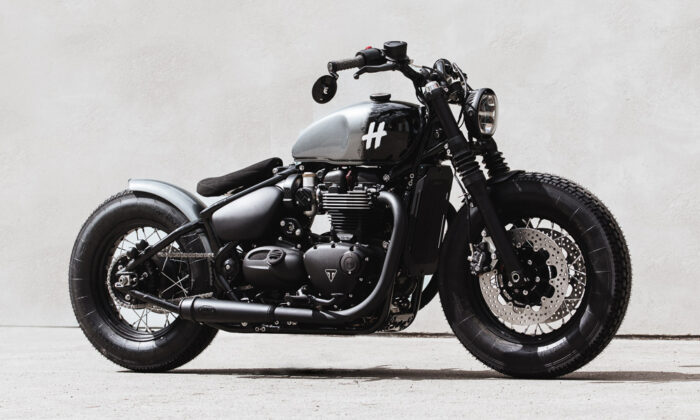 Hookie Co. Triumph Bobber Orca Black Edition