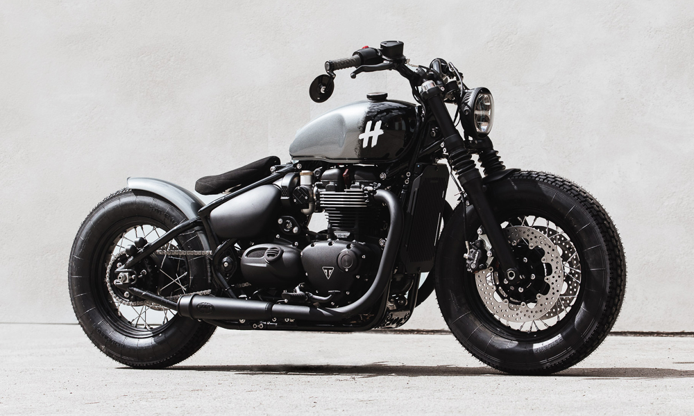 Hookie Co. Triumph Bobber Orca Black Edition