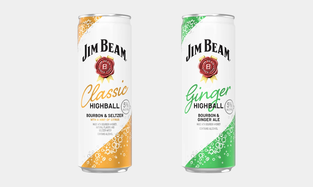 Jim Beam Is Expanding Their Line of Ready To Drink Cocktails With Two New Bourbon Highballs