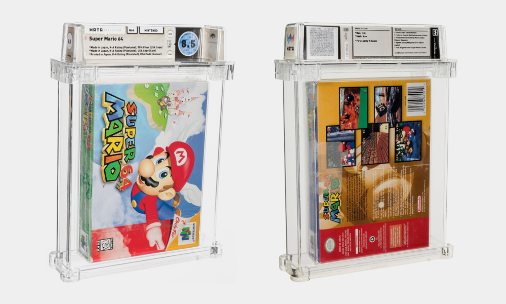 A Sealed Copy of ‘Super Mario 64’ Sold at Auction for Over $1.5 Million