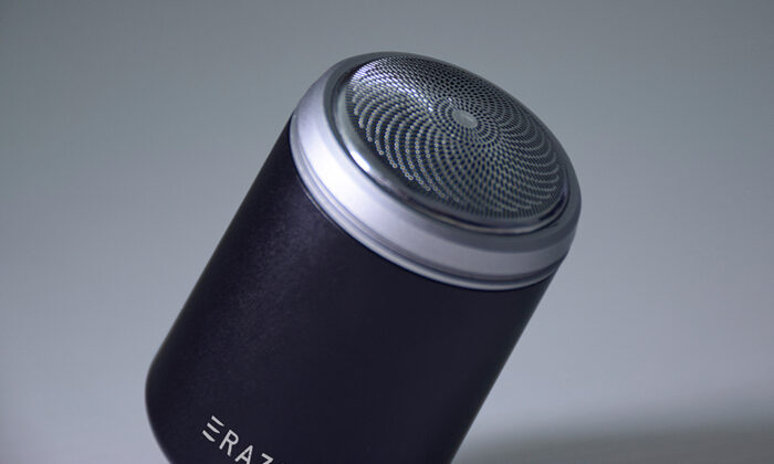 Erazor is a Portable Electric Razor with Ceramic Blades