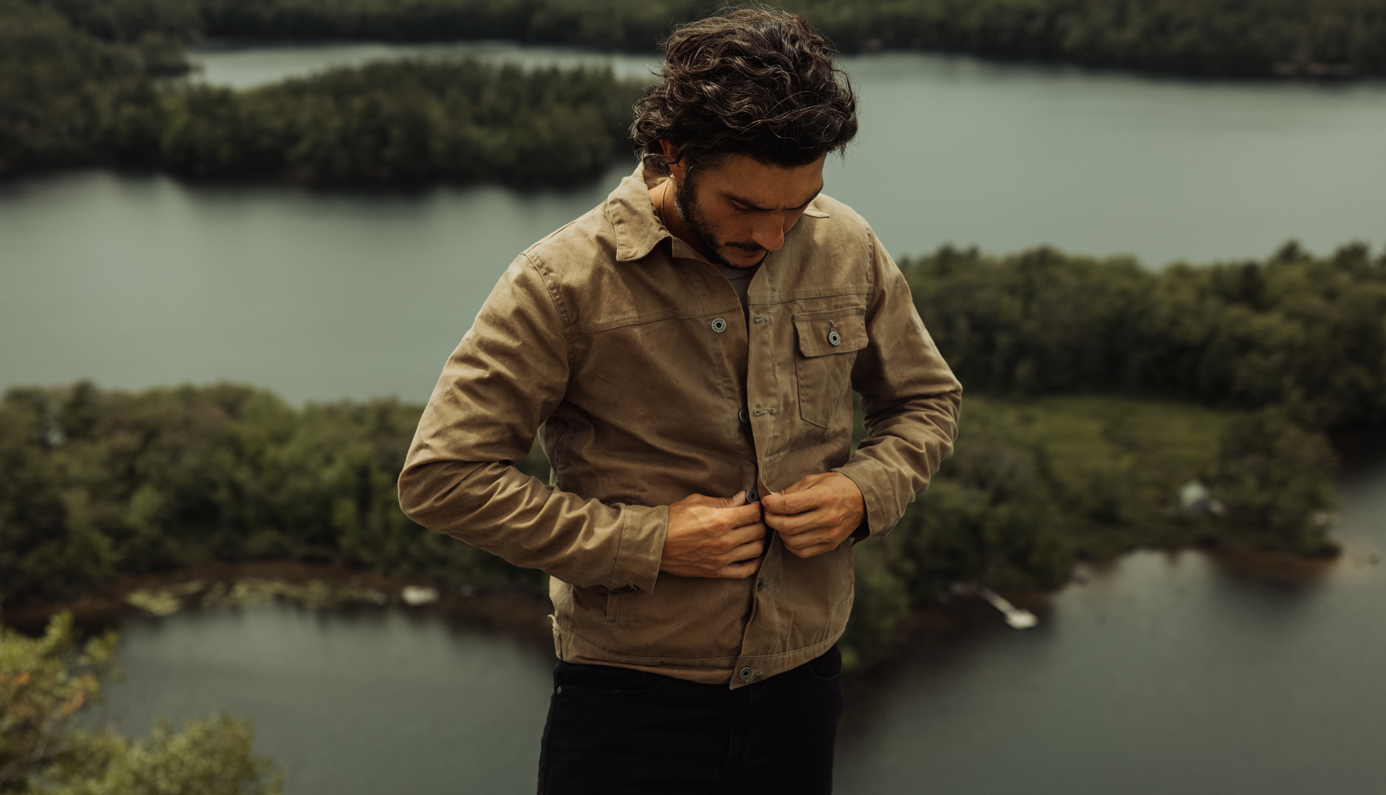 Flint & Tinder’s Flannel-Lined Waxed Trucker Jacket is the Fall Upgrade You Need