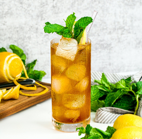 Lemon Cold Brew Spritz