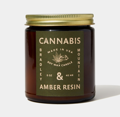 Bradley Mountain Cannabis Candle