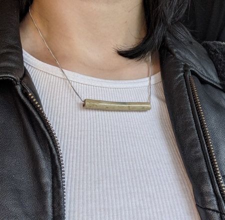 Ceramic Party Straw Necklace