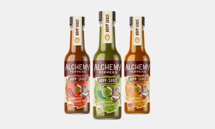 Alchemy Peppers Hopp Sauce 3-Pack Sampler