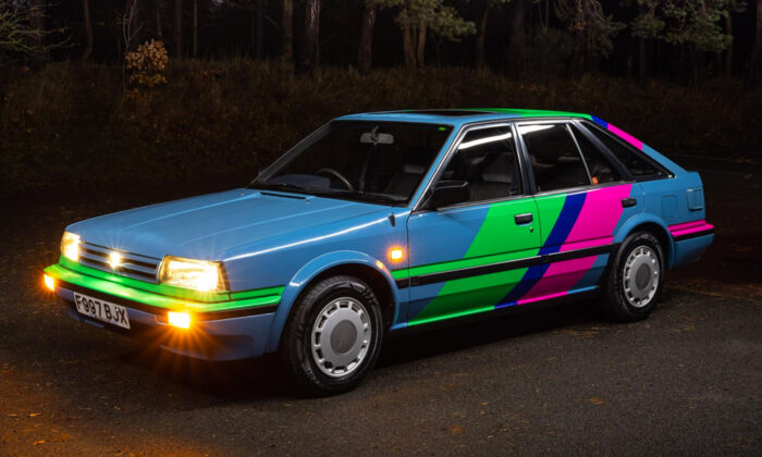Custom Nissan 1986 Electric Bluebird