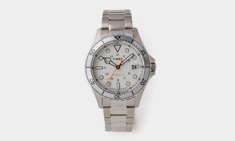 Huckberry x Timex Navi XL Automatic “Arctic”